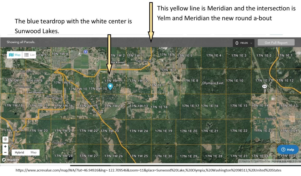 PROPOSED Thurston Co Airport – Sunwood Lakes HOA